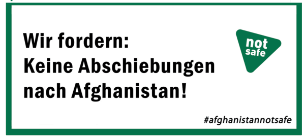 Afghanistan is not safe Poster