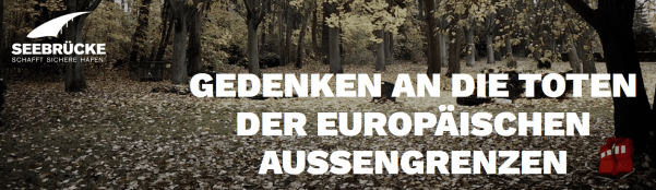 Seebrücke mahnwache nov 2018