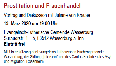 Ausstellung Frauen Vortrag